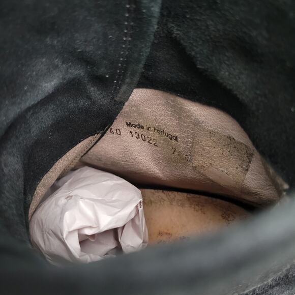 Dkode Women's Boho Black Suede Vintage Style Zippered Retro Ankle Boots US 9 - Picture 9 of 13